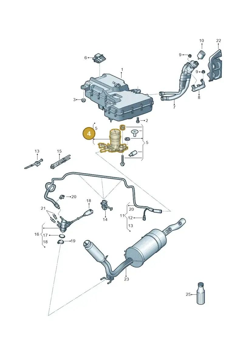5Q0131971B — Volkswagen Transport. multivan (2019-2024) diagram 861253560, position 4