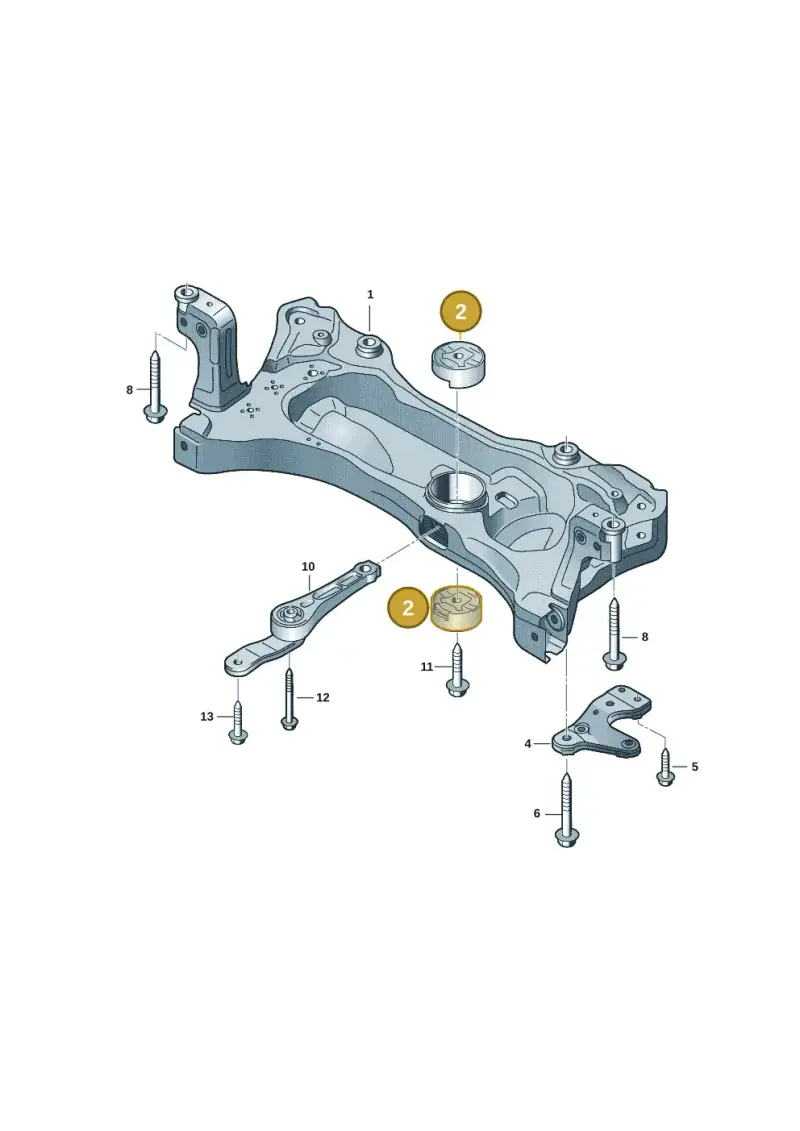 5Q0198037A — Volkswagen T-Roc convertible 1.5 (2019-2024) diagram 2gk199000, position 2