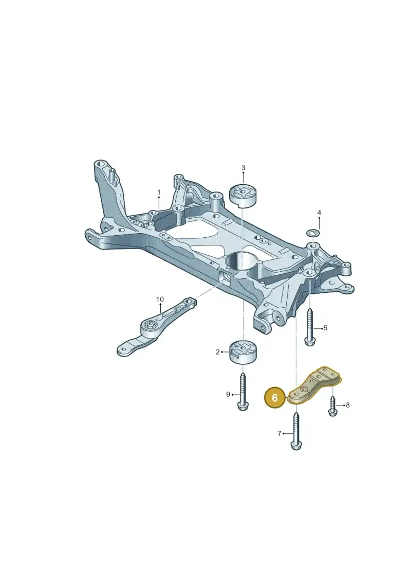 5Q0199518E — Volkswagen Passat estate (2023-) diagram 793401000, position 6