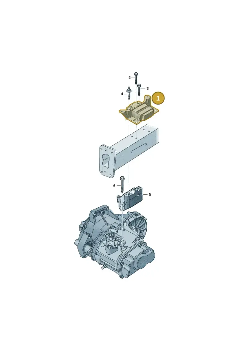 5Q0199555BD — Volkswagen T-Roc convertible 1.5 (2019-2024) diagram 2gk199050, position 1