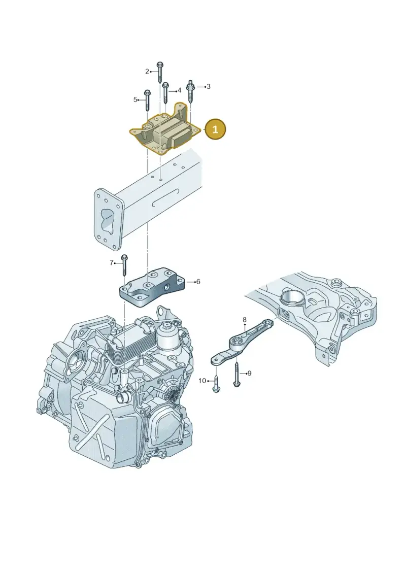 5Q0199555T — Volkswagen Arteon (2017-2023) diagram 793199065, position 1