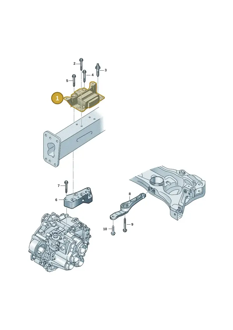 5Q0199555T — Volkswagen Arteon (2017-2023) diagram 793199055, position 1