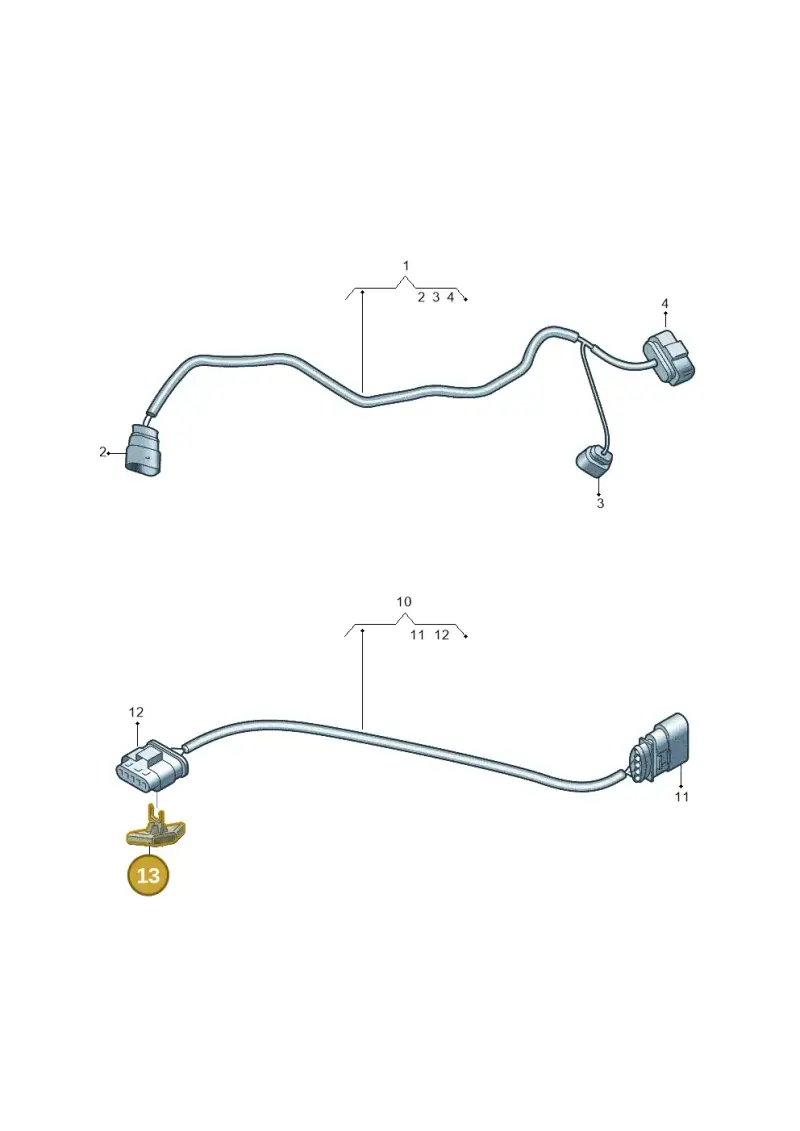 5Q0201519 — Volkswagen Golf 2.0 (2016-2020) diagram 745972500, position 13