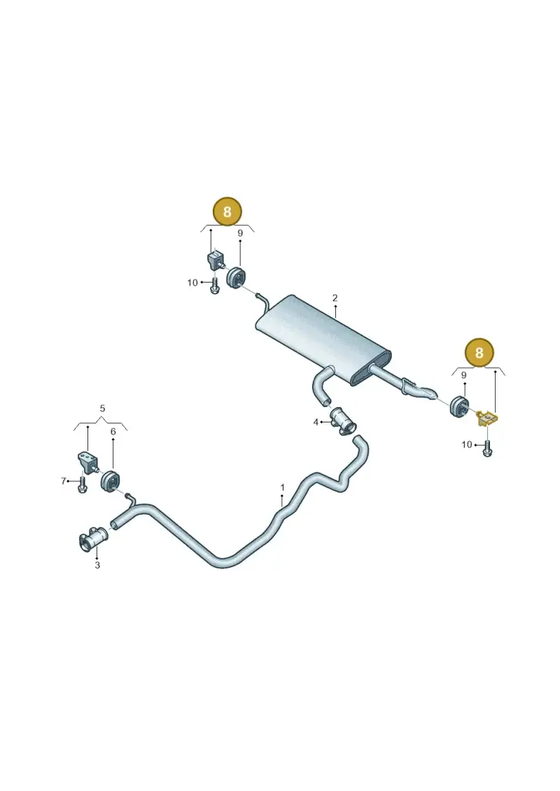 5Q0253144D — Volkswagen Golf 2.0 BlueMotion (2019-2024) diagram 813253210, position 8