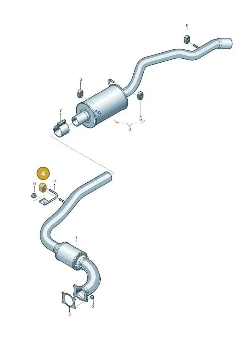 5Q0253147 — Volkswagen Amarok twin cab (2022-) diagram 894253860, position 4