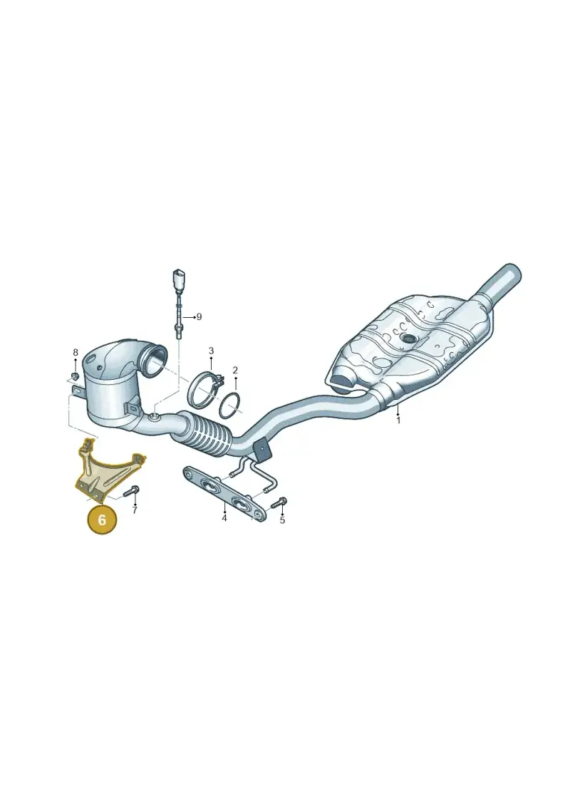 5Q0253249 — Volkswagen Tiguan 2.0 (2023-) diagram 57x253221, position 6