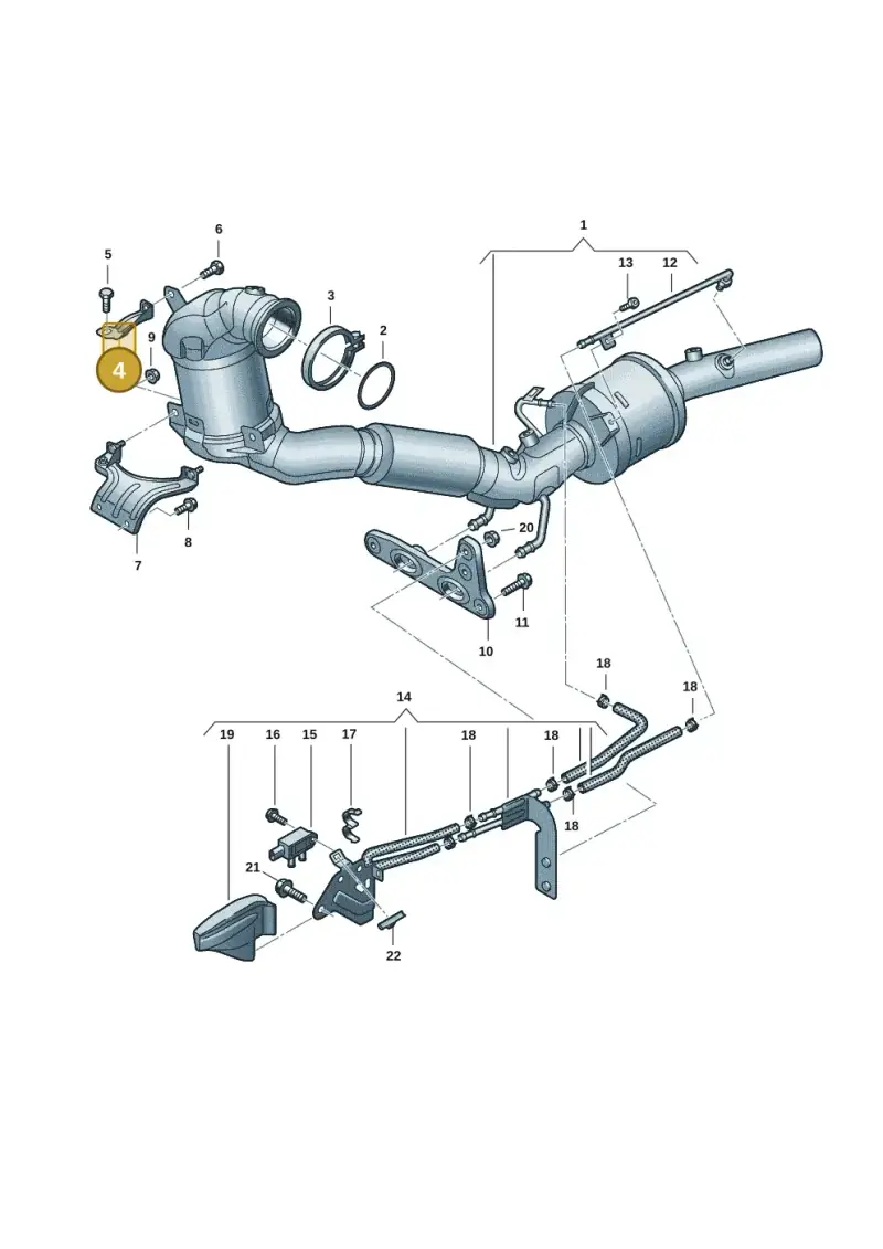 5Q0253461R — Volkswagen Multivan (2021-) diagram 7t0253210, position 4