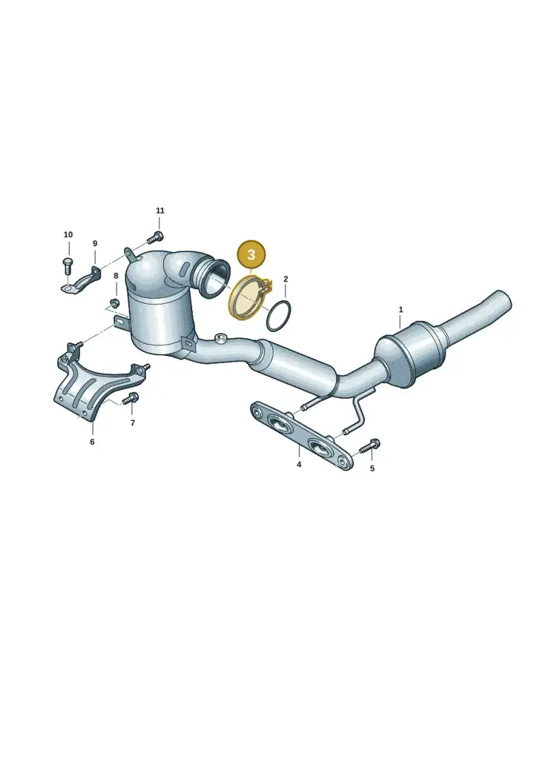 5Q0253725H — Volkswagen Taigo (2021-2024) diagram 2f0253200, position 3