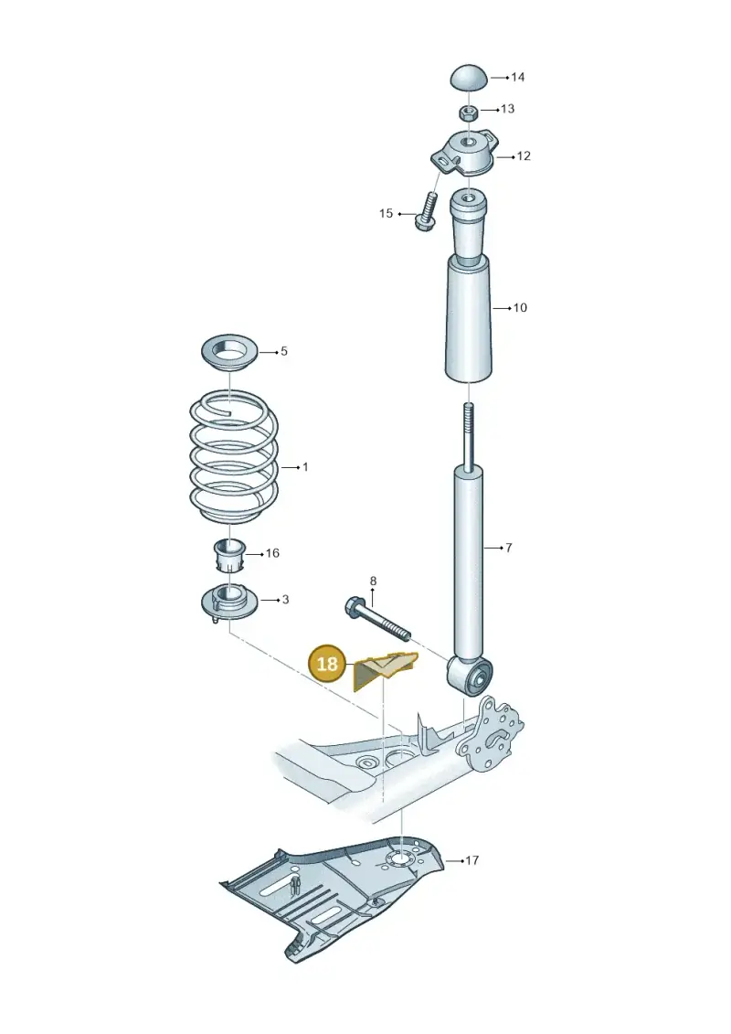 5Q0501562 — Volkswagen New Lavida (2018-2023) diagram 745511000, position 18