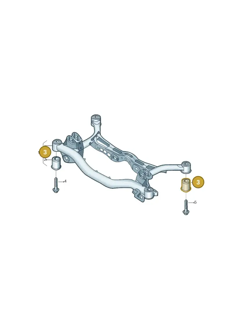 5Q0505145E — Volkswagen Tiguan 2.0 4Motion (2017-2024) diagram 833505000, position 3