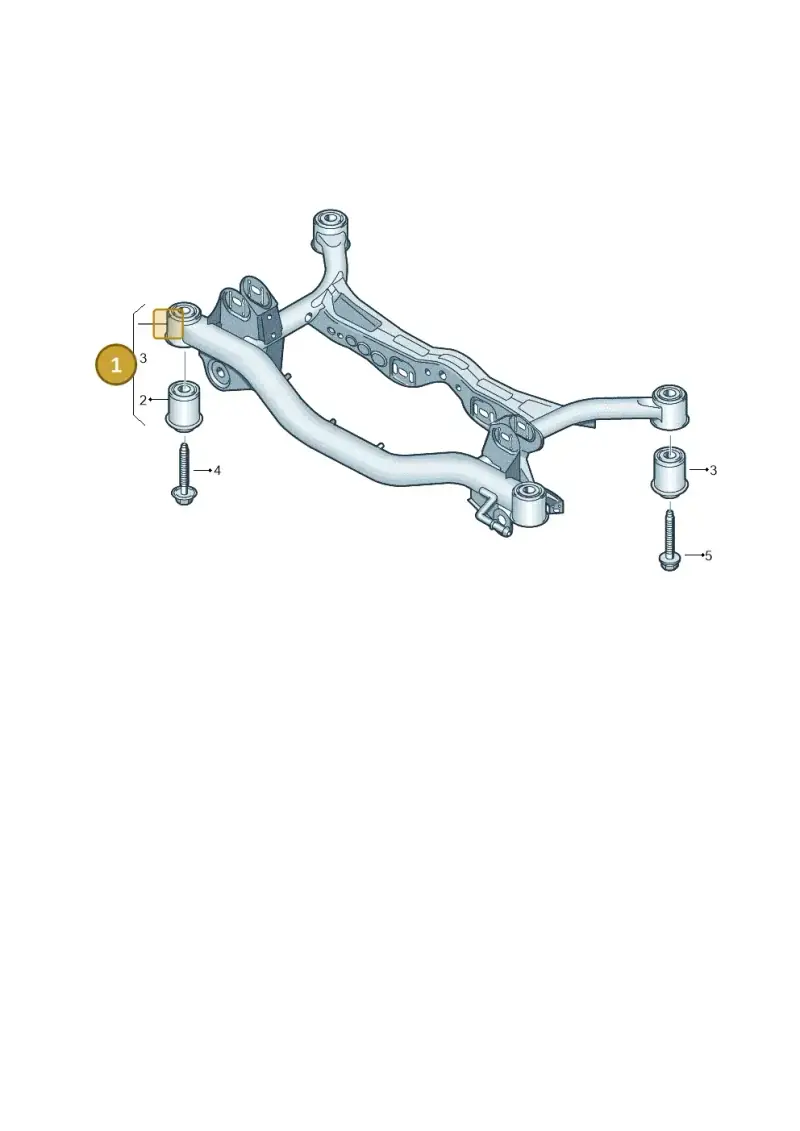 5Q0505235J — Volkswagen Golf 2.0 BlueMotion (2019-2024) diagram 5h0505004, position 1