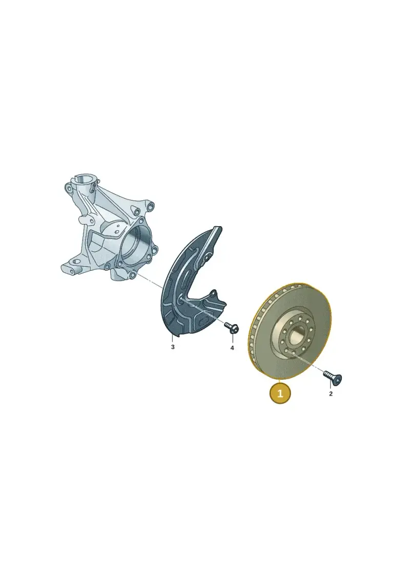 5Q0615301G — Volkswagen Passat estate (2023-) diagram 15a615000, position 1