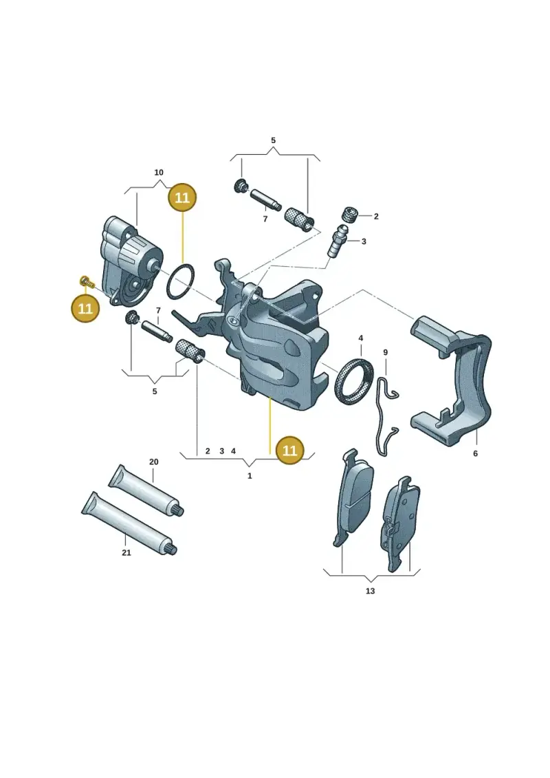 5Q0698365 — Volkswagen Passat estate (2023-) diagram 57l615670, position 11