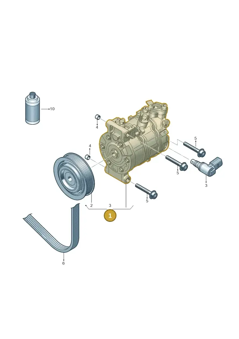 5Q0816803 — Volkswagen Beetle (2016-2019) diagram 439260050, position 1