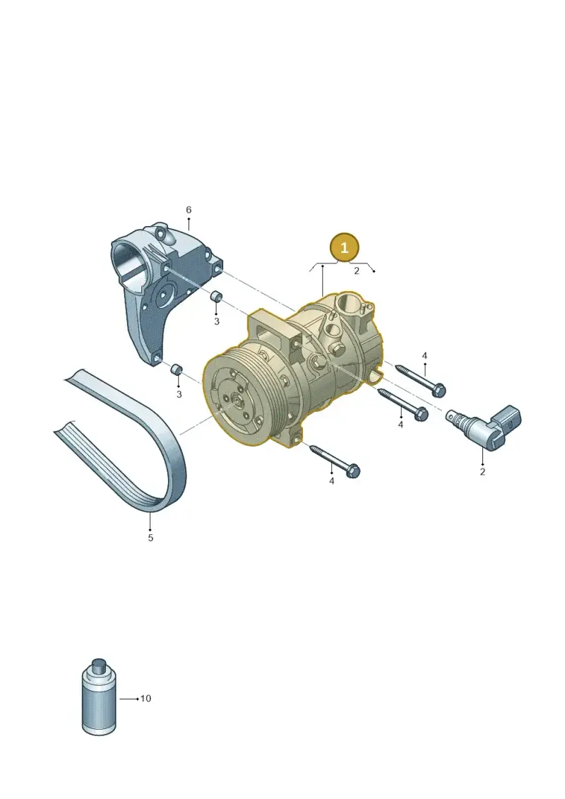 5Q0820803Q — Volkswagen Polo Vivo (2017-) diagram 495260100, position 1
