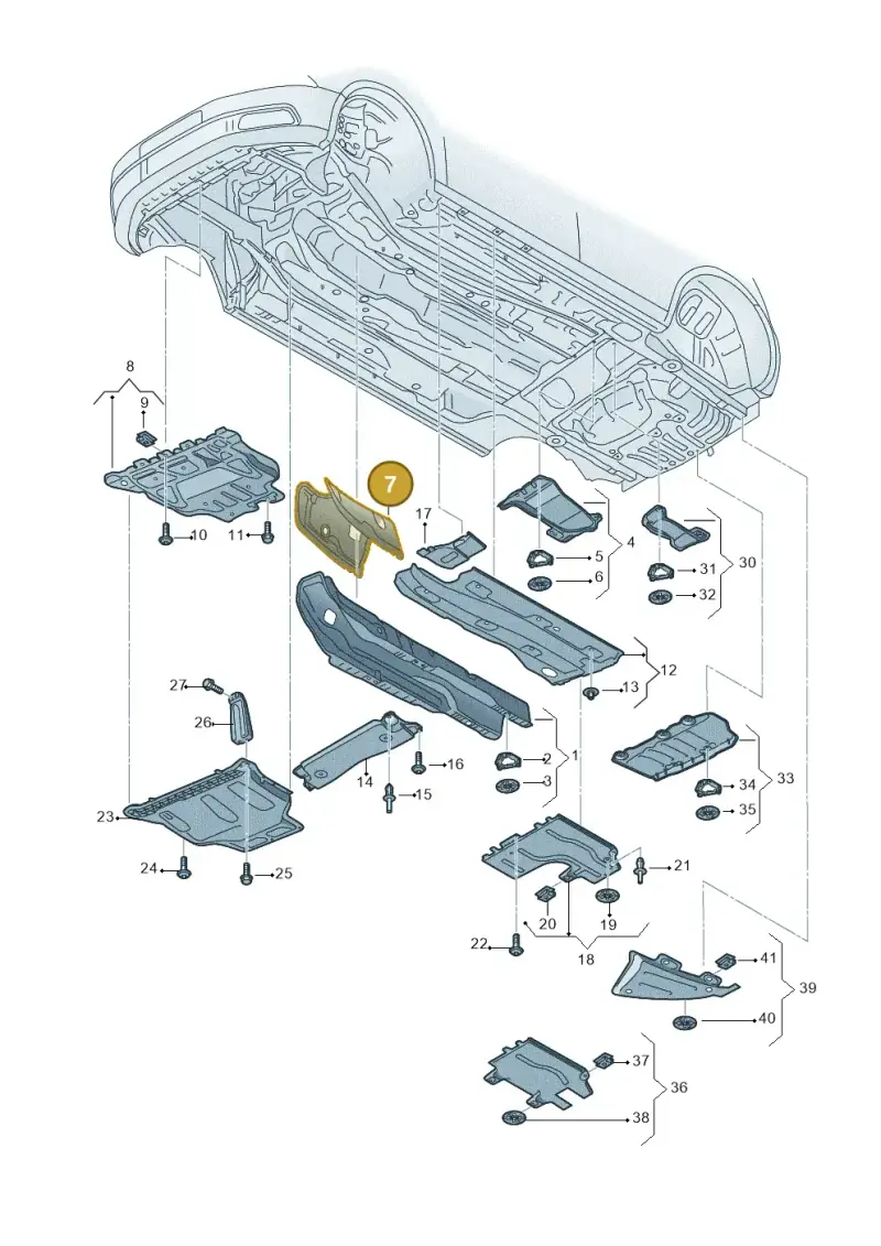 5Q0825469 — Skoda Octavia (2017-2020) diagram 753825000, position 7
