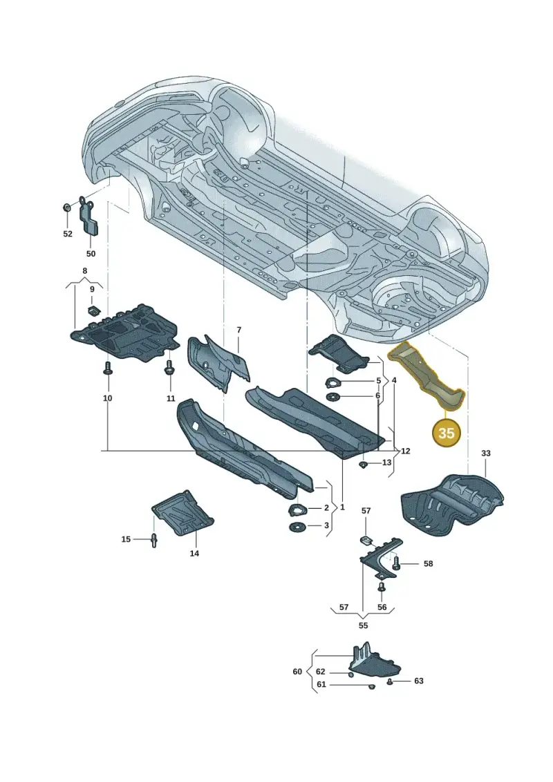 5Q0825756 — Volkswagen Lamando (2021-) diagram 5db825000, position 35