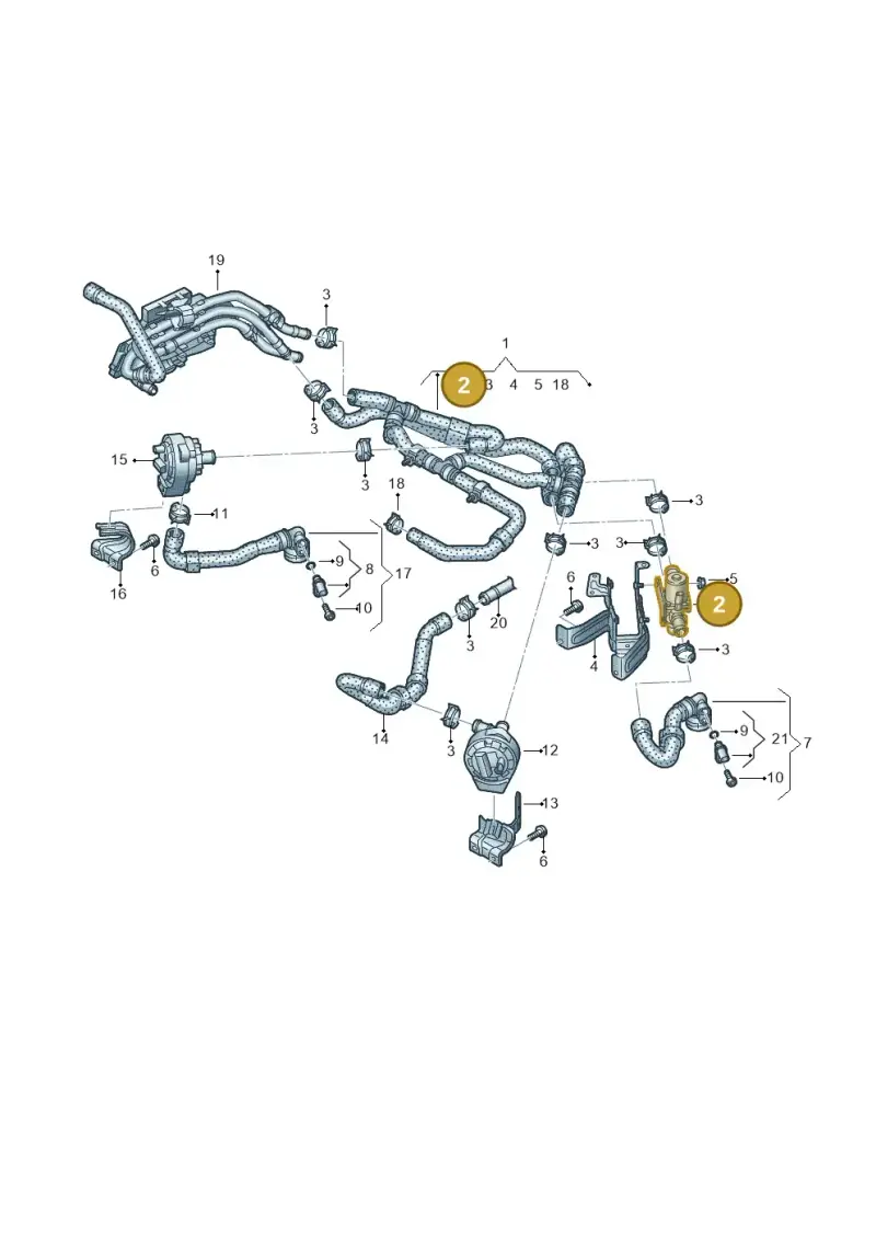 5Q0906457C — Volkswagen ID.7 Limousine Pro (2023-) diagram 10a121210, position 2