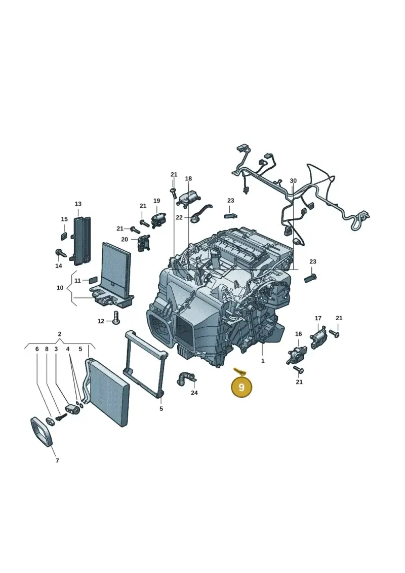 5Q0907543A — Volkswagen ID.7 Limousine Pro (2023-) diagram 10a820200, position 9