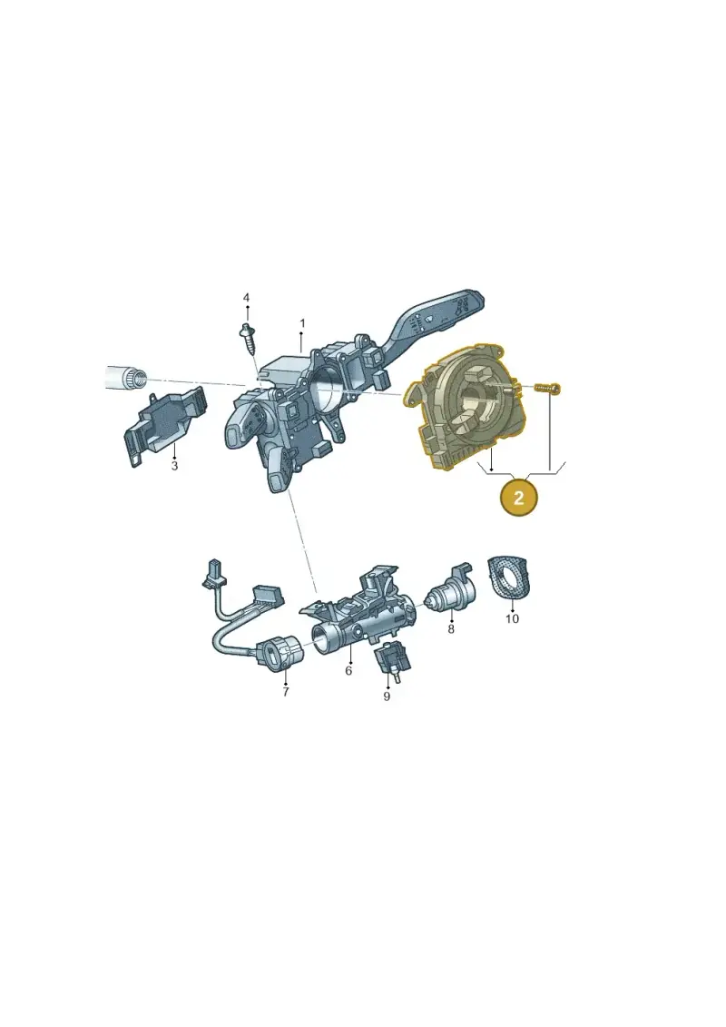 5Q0953569A — Volkswagen MAN TGE 55 (2016-2021) diagram 806953500, position 2