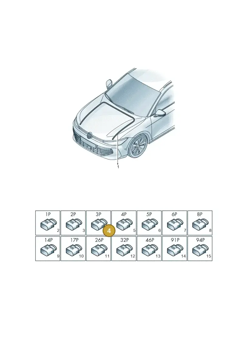 5Q0972723A — Volkswagen Passat estate (2023-) diagram 3j0971800, position 4