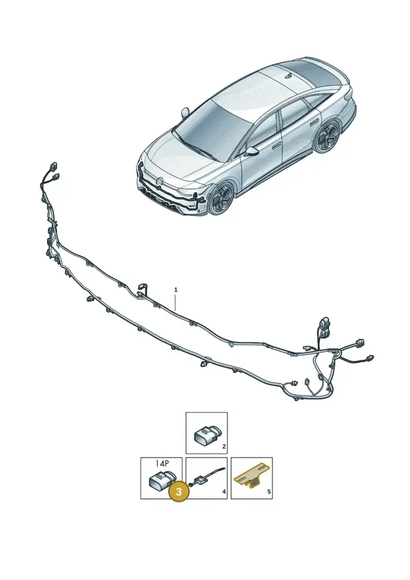 5Q0973737 — Volkswagen ID.7 Limousine Pro (2023-) diagram 14b971000, position 3