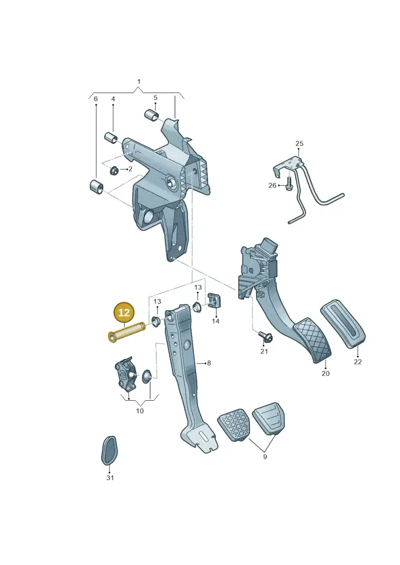 5Q1721325 — Volkswagen Arteon (2017-2023) diagram 828721600, position 12