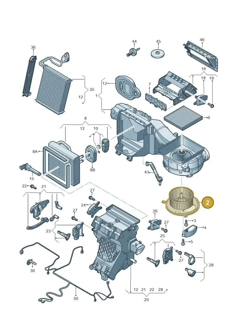 5Q1819021H — Volkswagen E-Crafter 35 (2018-2024) diagram 599820200, position 2