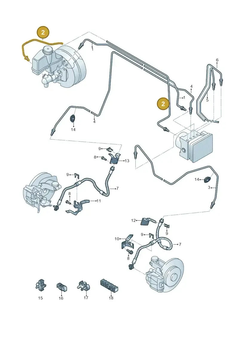 5Q2614740C — Volkswagen T-Roc convertible 1.5 (2019-2024) diagram 793611220, position 2