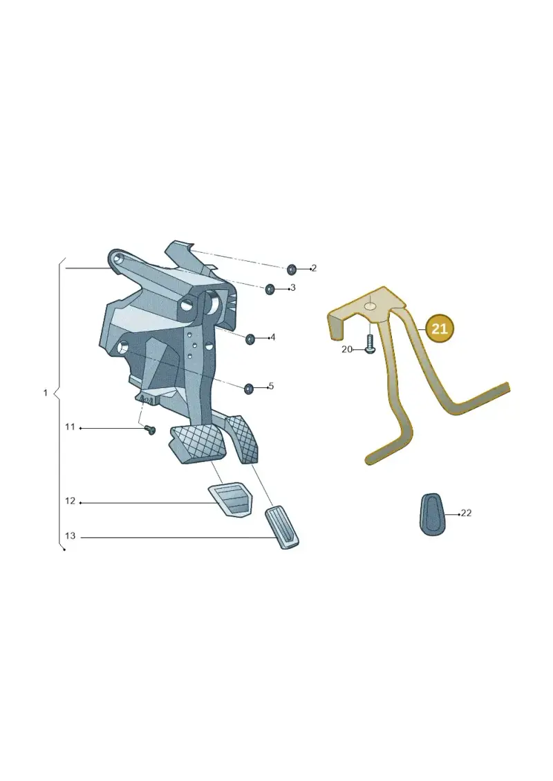 5QB723913 — Volkswagen Tayron (2018-) diagram 875721600, position 21