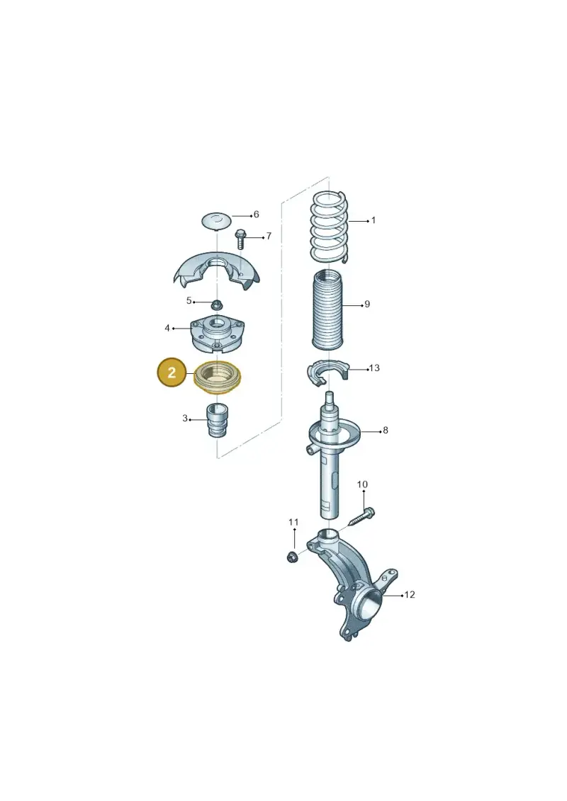 5QD412249A — Volkswagen Viloran (2021-2022) diagram 519411000, position 2