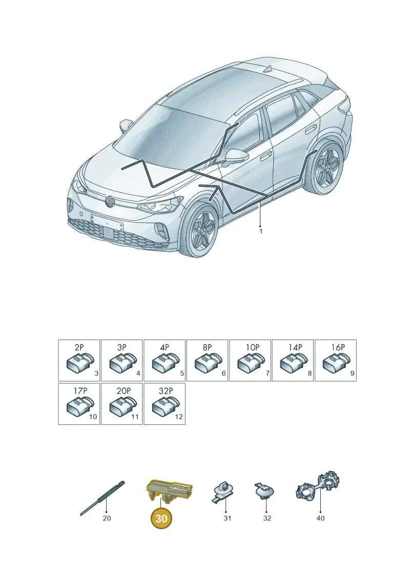 5QE937510 — Volkswagen ID.4 Pro (2020-2023) diagram 11a972000, position 30