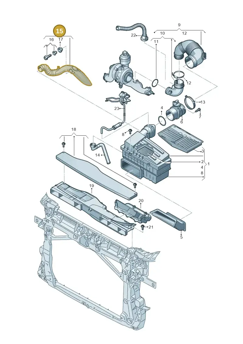 5QF129565 — SEAT Tarraco FR (2018-2024) diagram 884129000, position 15