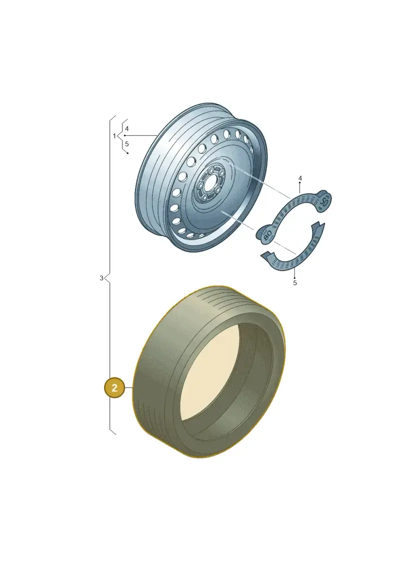 5QF601324 — Audi Q3 (2018-2025) diagram 745601100, position 2