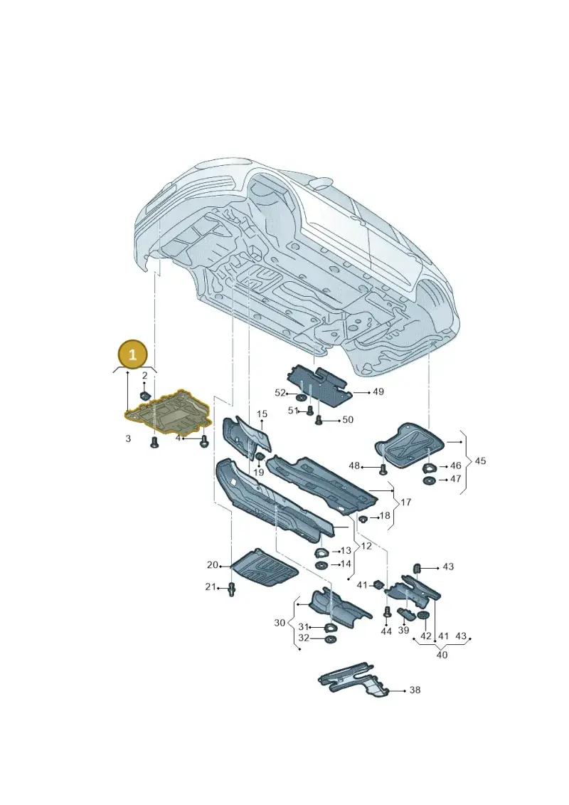 5QF825236 — Volkswagen Tiguan (2016-2023) diagram 808825000, position 1