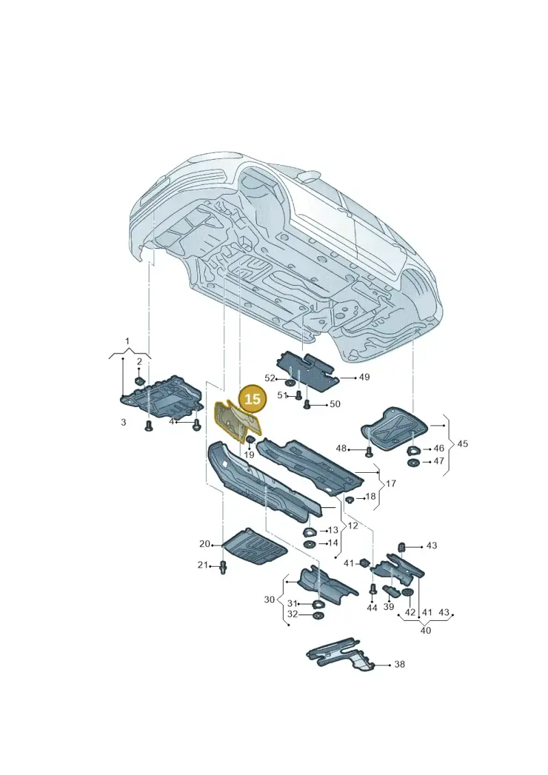 5QF825635 — Volkswagen Tiguan (2016-2023) diagram 808825000, position 15