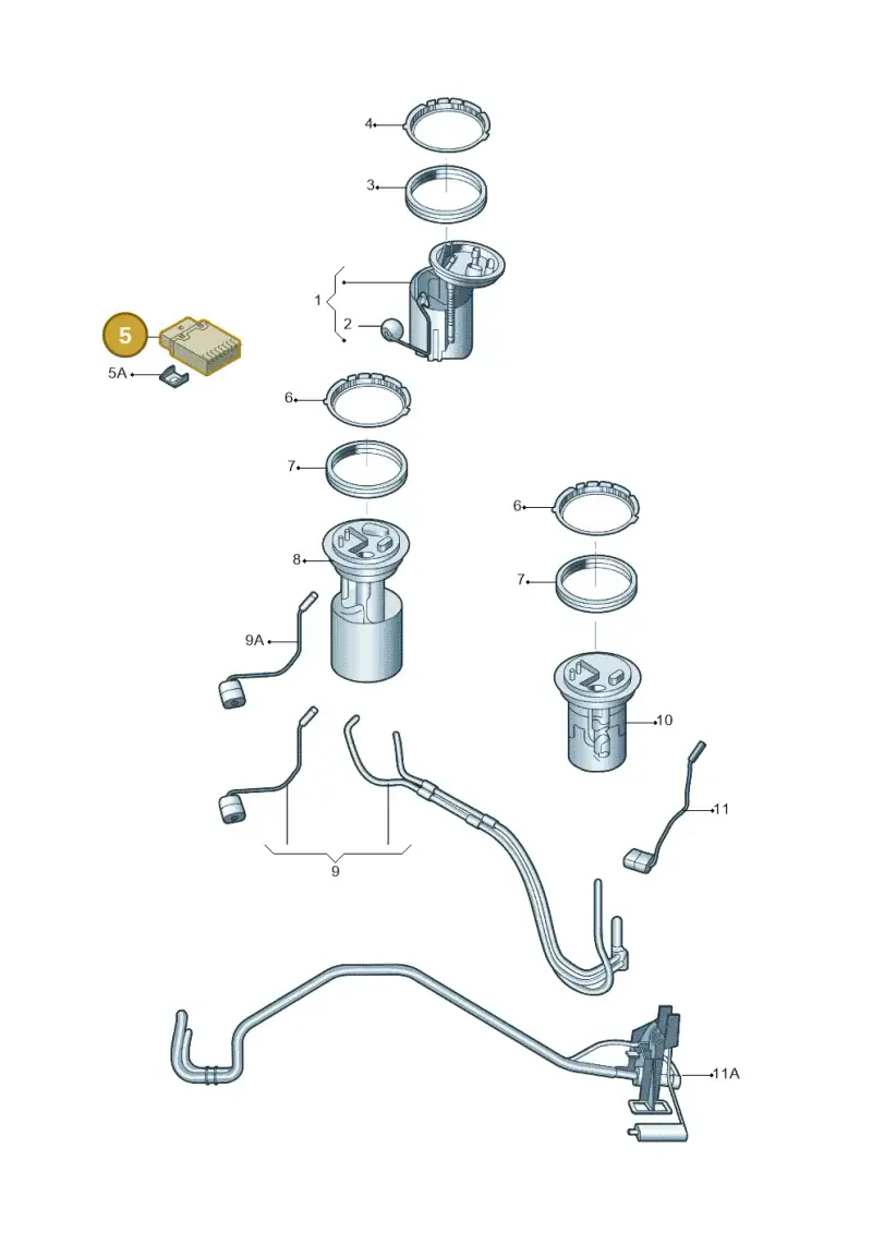 5QJ906093A — Volkswagen Tiguan (2024-) diagram 808919300, position 5
