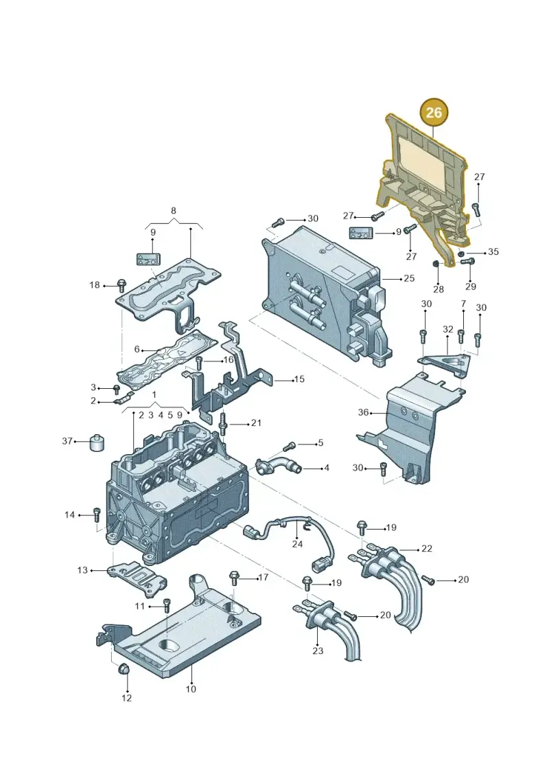 5QJ971502 — Volkswagen Tayron (2018-) diagram 808907800, position 26