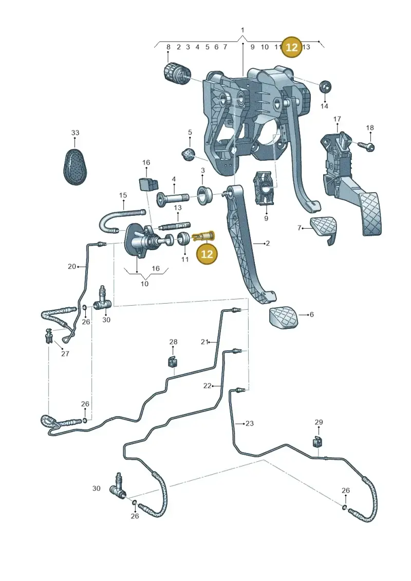 5QM721152 — Volkswagen MAN TGE 55 (2016-2021) diagram 806721600, position 12