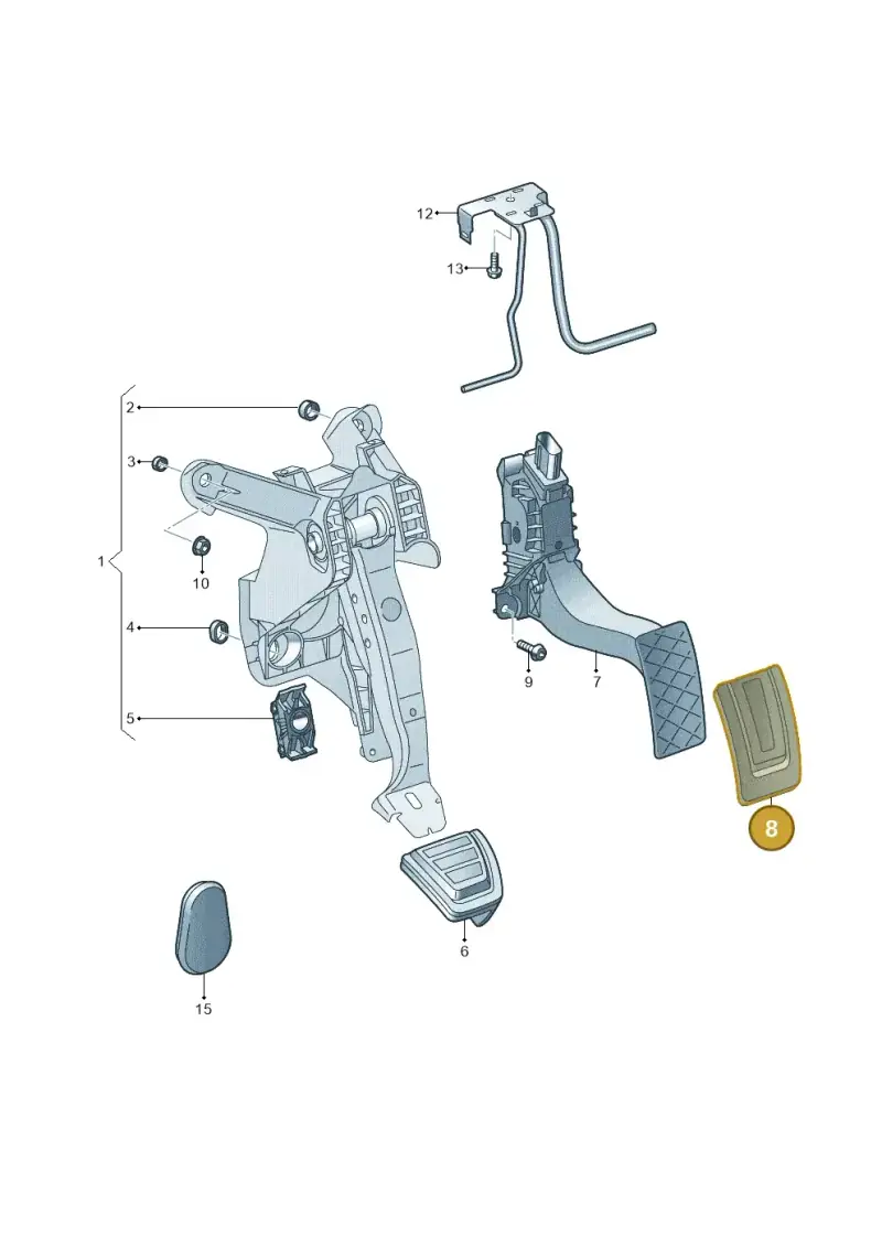 5QM721647 — Volkswagen Atlas Cross Sport (2023-) diagram 781721650, position 8