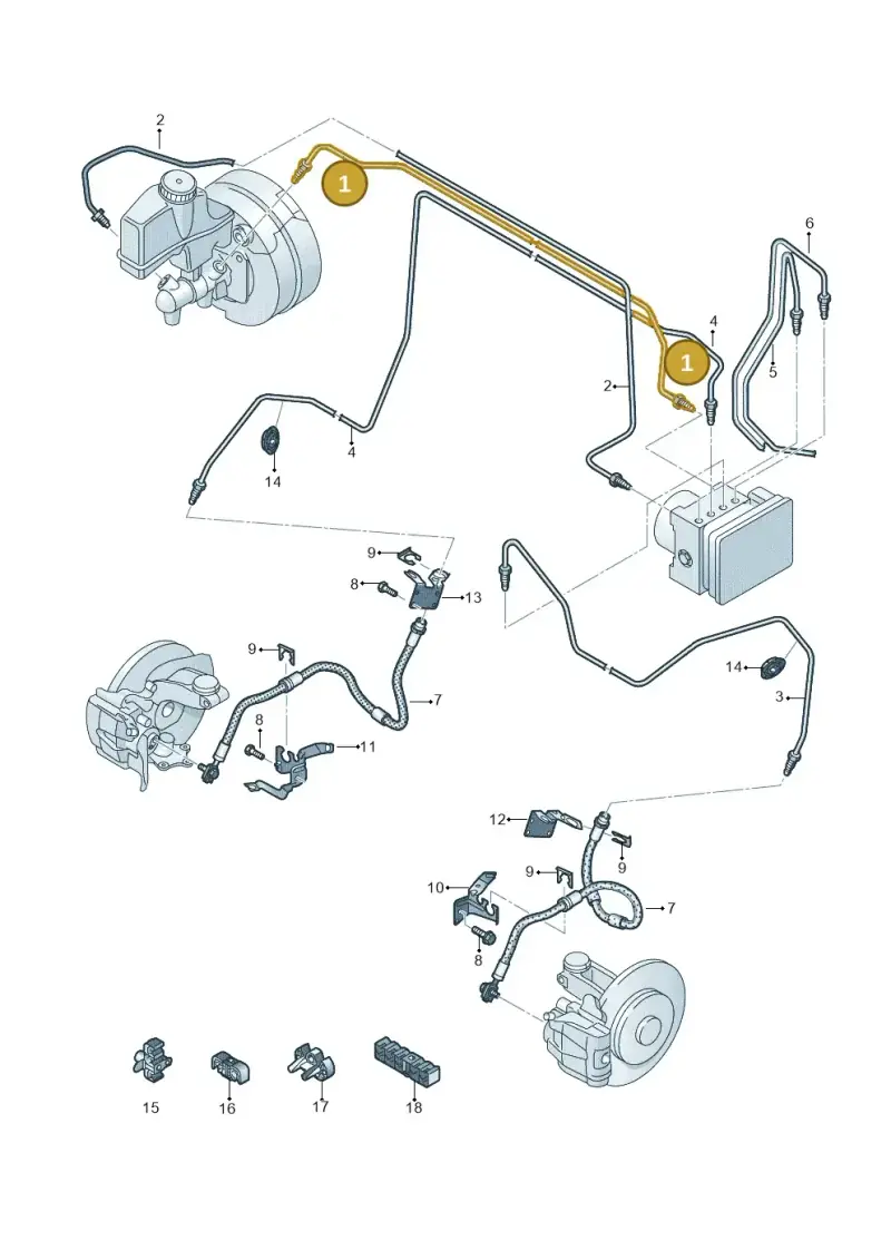 5QN614739C — Volkswagen Tiguan 2.0 4Motion (2017-2024) diagram 793611220, position 1