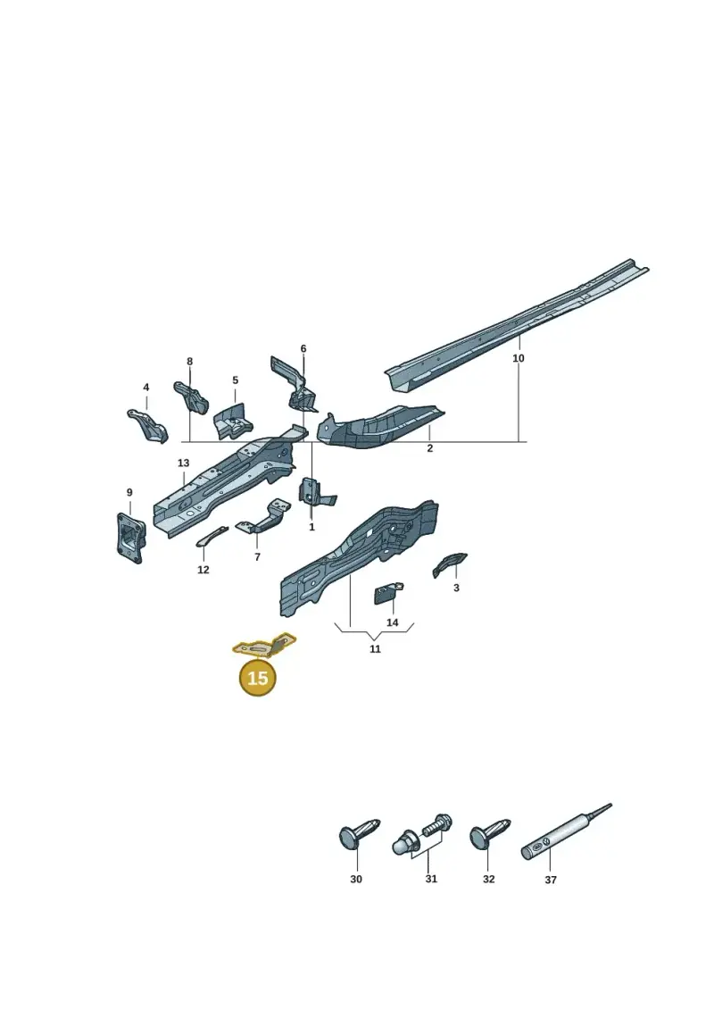 5TA804593A — Volkswagen Tiguan 2.0 (2023-) diagram 57x803000, position 15