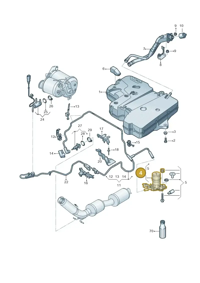 5WA131971 — Volkswagen Transport. multivan (2019-2024) diagram 7em253102, position 4