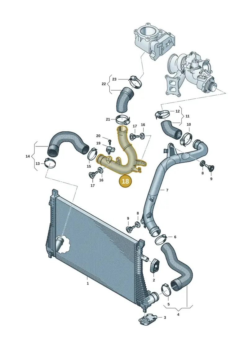 5WA145770C — Volkswagen Multivan (2021-) diagram 7t0145690, position 18