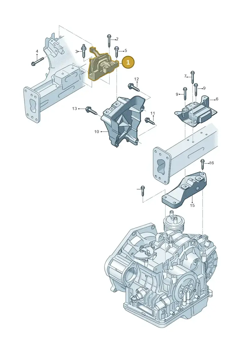 5WA199262AM — Volkswagen T-Roc BlueMotion (2017-2024) diagram 781199370, position 1