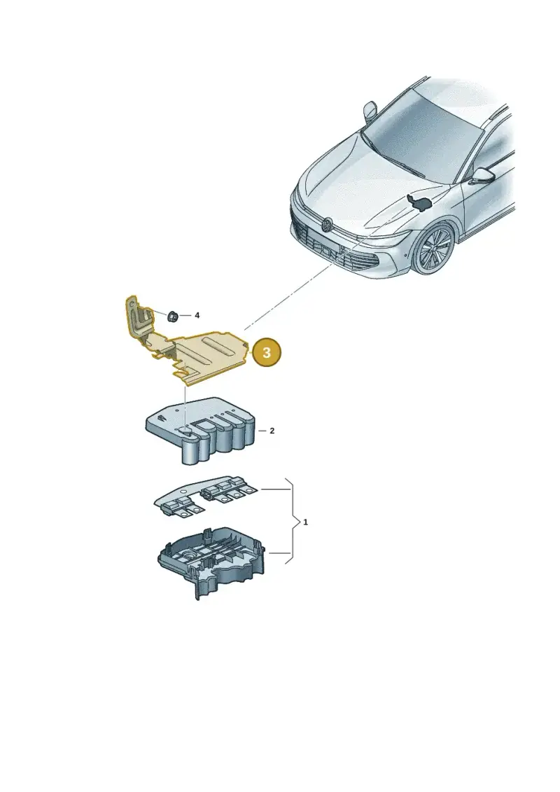 5WA915343C — Volkswagen Passat estate (2023-) diagram 3j0937030, position 3