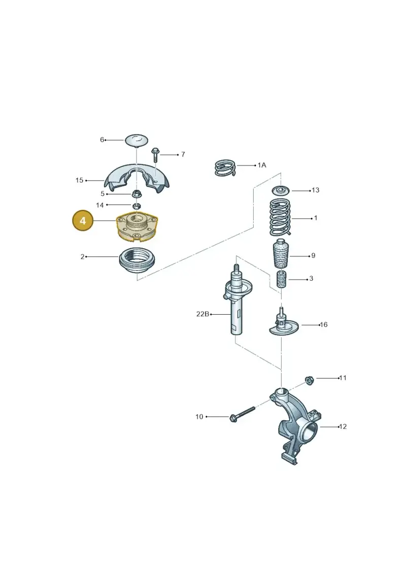 5Z0412331C — Volkswagen Crossfox (2014-2021) diagram 558411100, position 4