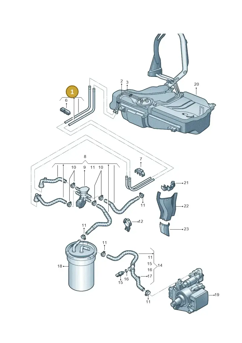 6C0200059E — SEAT Toledo (2015-2019) diagram 740201250, position 1