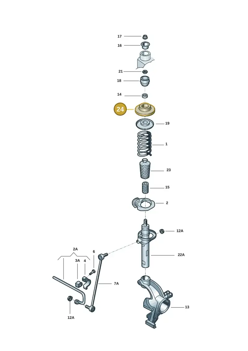 6C0412311 — Volkswagen Nivus (2020-) diagram 67b411000, position 24