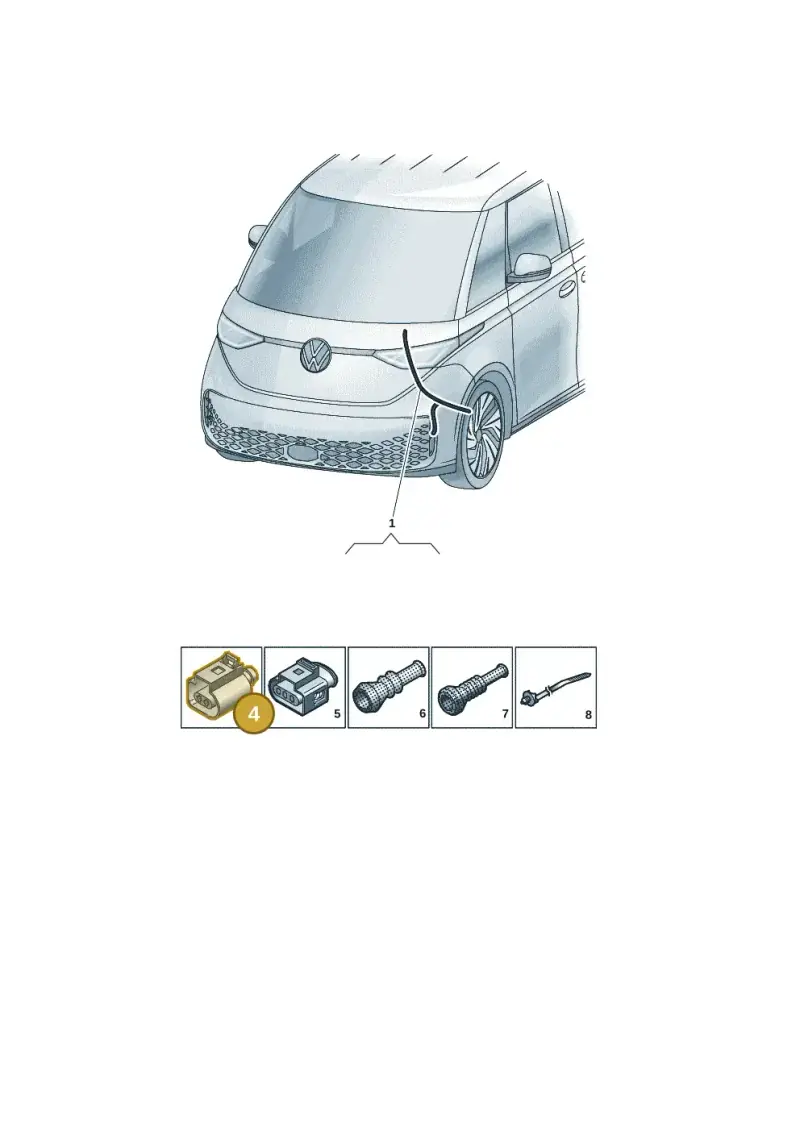 6E0973702 — Volkswagen ID.Buzz (2022-) diagram 15a971500, position 4